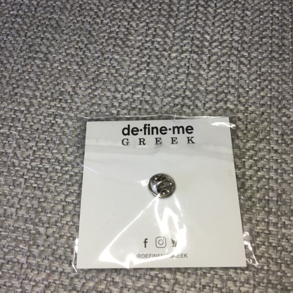 NWT Alpha Kappa Alpha Line Number Pink and Green Lapel Pin #9 or #6 - Picture 4 of 5